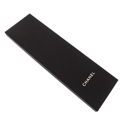Chanel Slim Bandeau Scarf Silk Black Multicolor — view 8