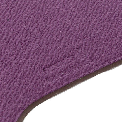Hermes Petit Charm Phoenix Bag Key Holder Purple Navy — view 5