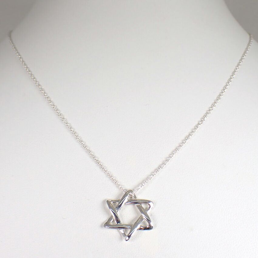 Tiffany & Co 925 Star of David Pendant — view 2