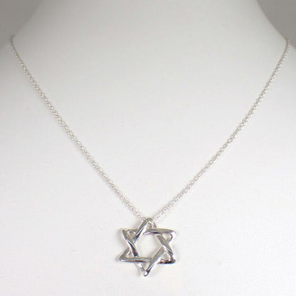 Tiffany & Co 925 Star of David Pendant — view 2