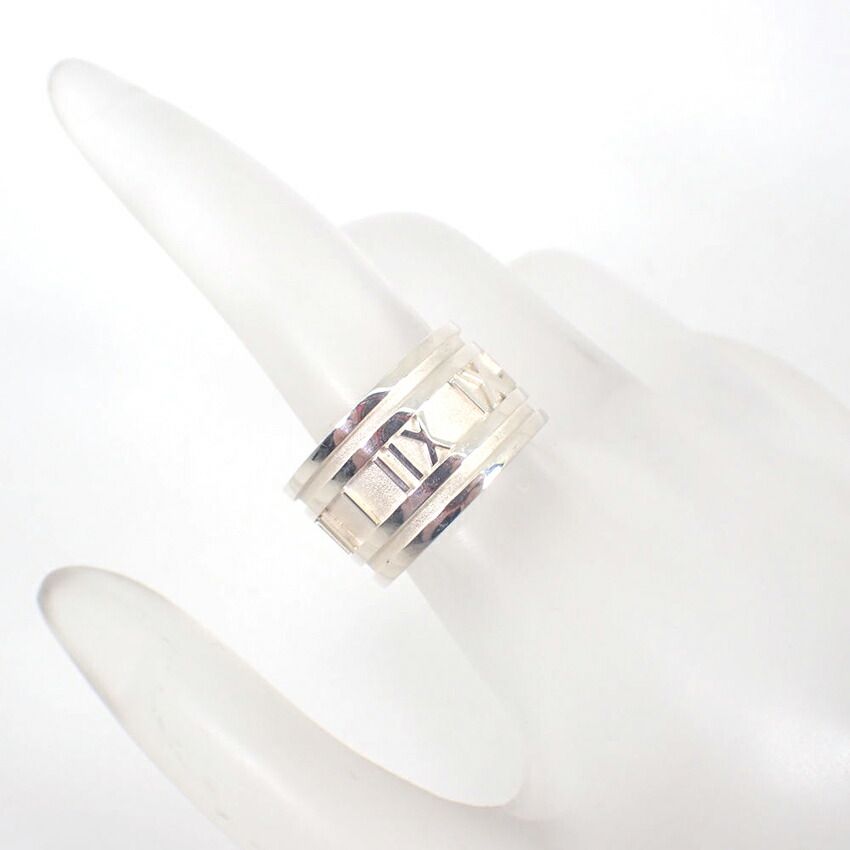 Tiffany & Co 925 Atlas Wide Ring — view 6