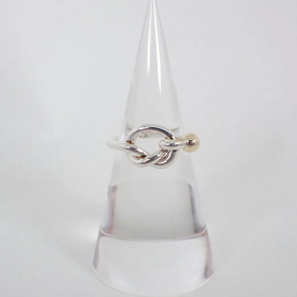 Tiffany & Co 925 750 Hook Eye Ring — view 7