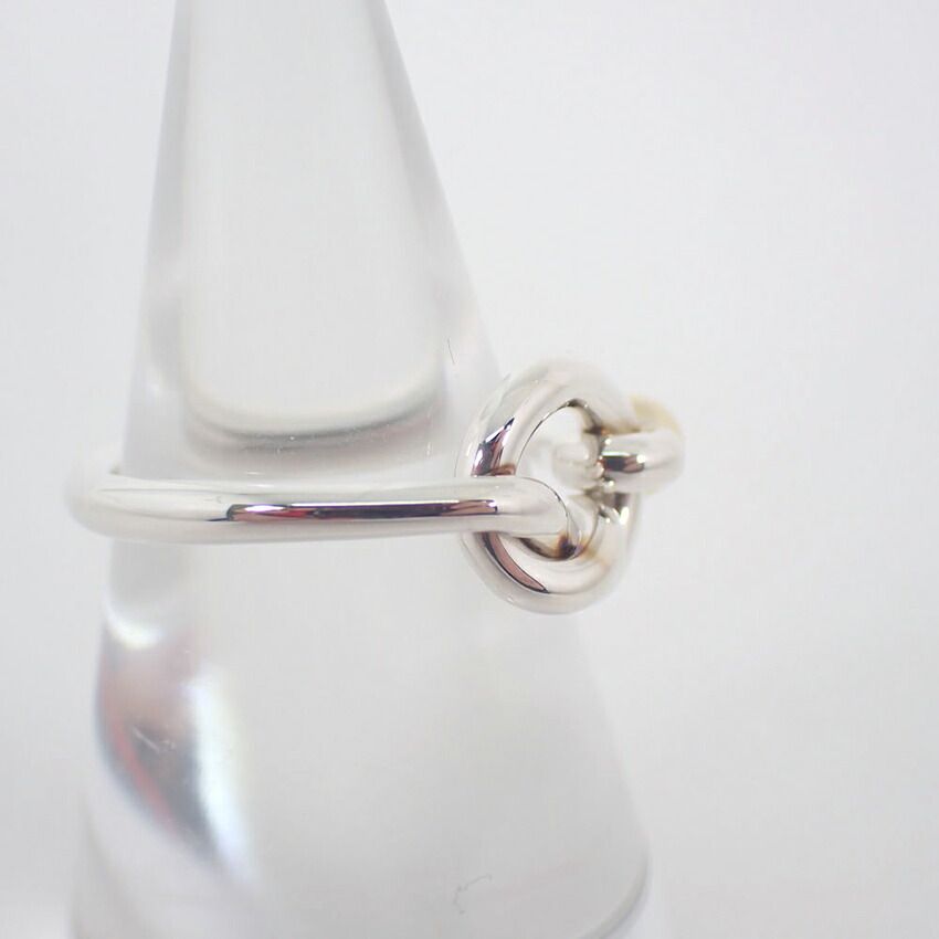 Tiffany & Co 925 750 Hook Eye Ring — view 3