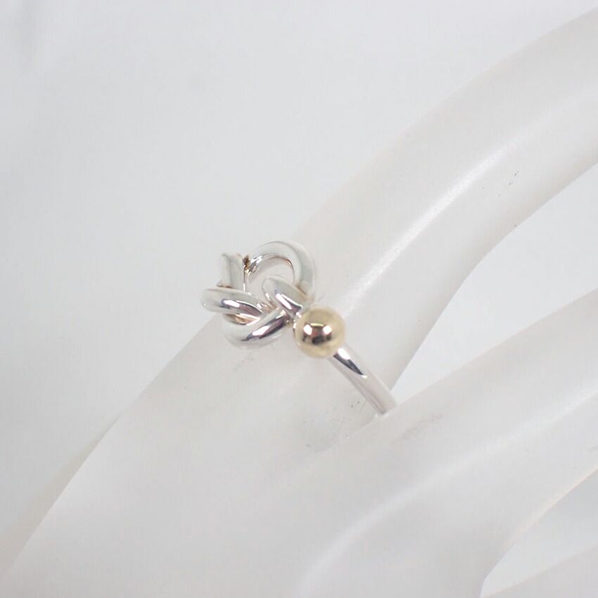 Tiffany & Co 925 750 Hook Eye Ring — view 6