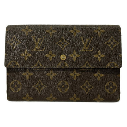 Louis Vuitton Trifold Wallet Monogram Pochette Passpole