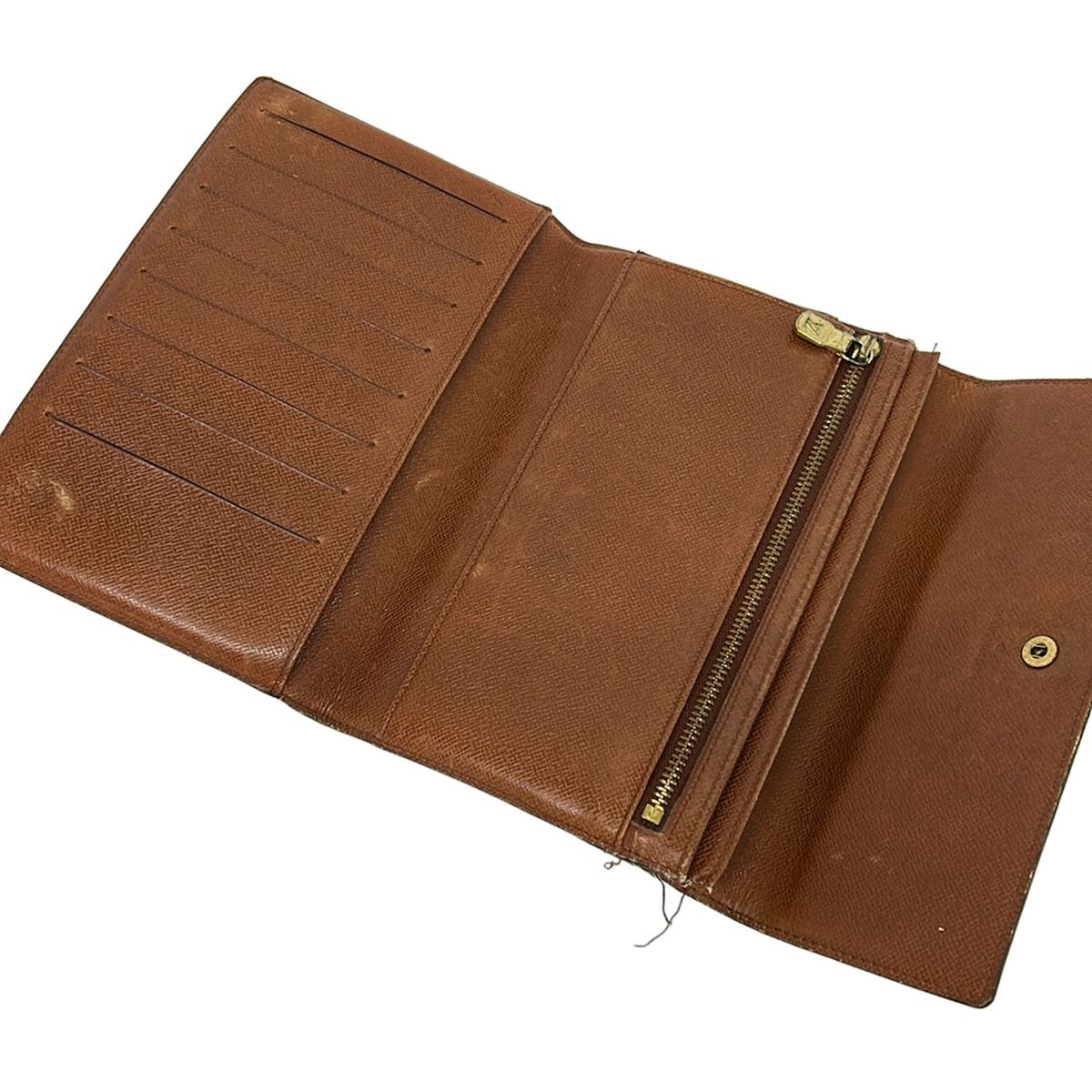 Louis Vuitton Trifold Wallet Monogram Pochette Passpole — view 3