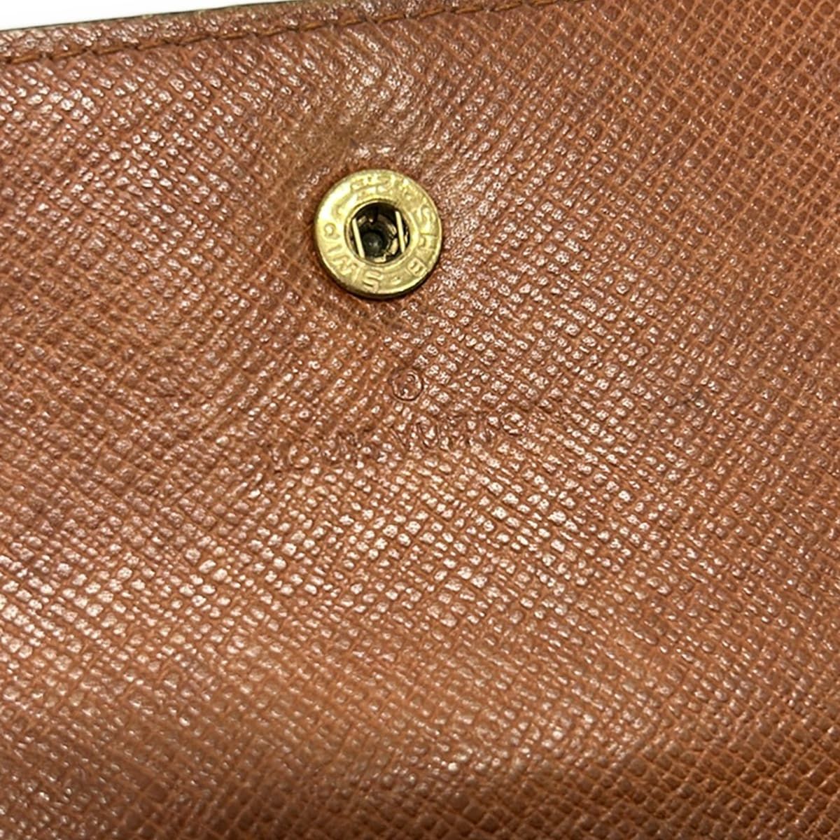 Louis Vuitton Trifold Wallet Monogram Pochette Passpole — view 5