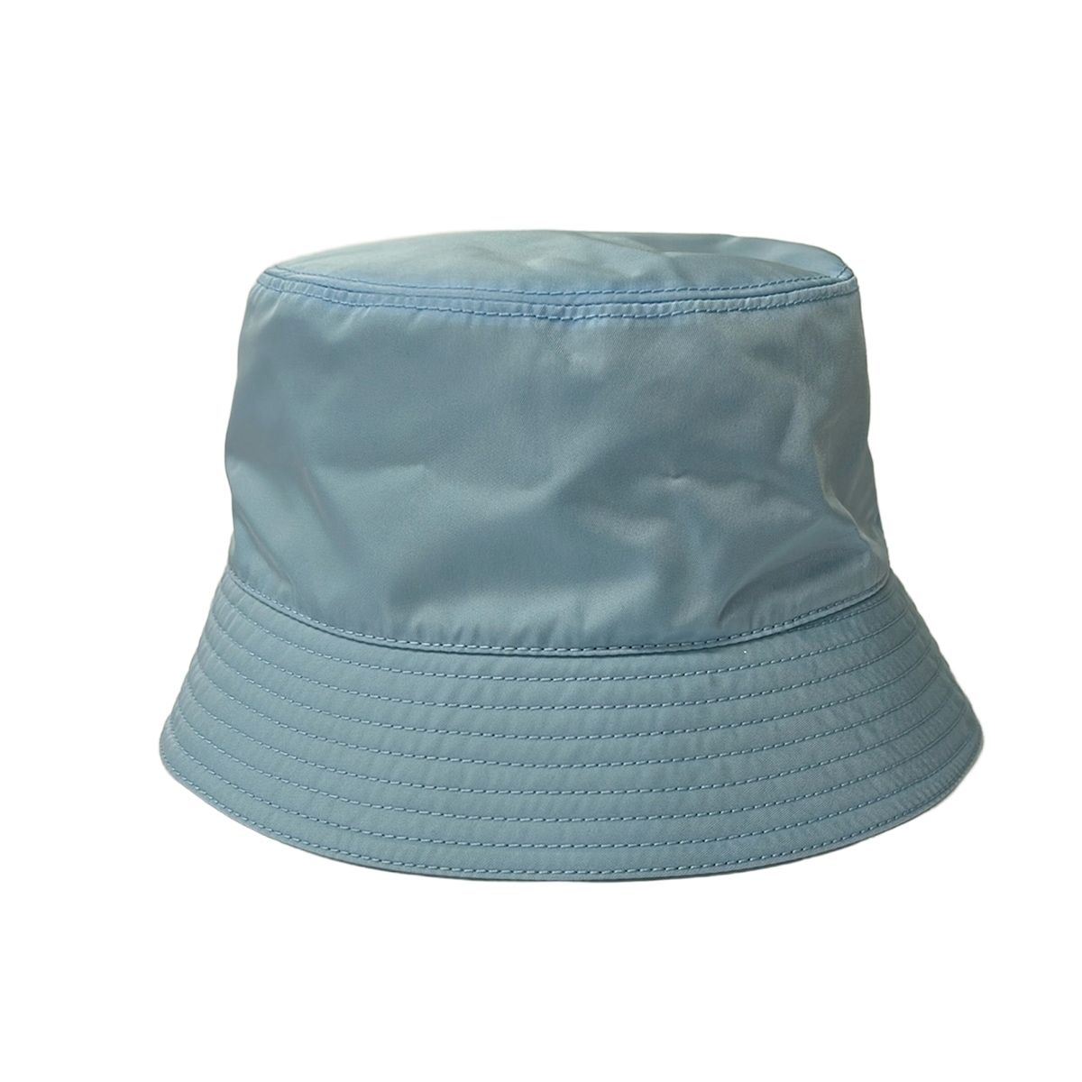 Prada Hat M Re-Nylon Bucket Hat Light Blue — view 3