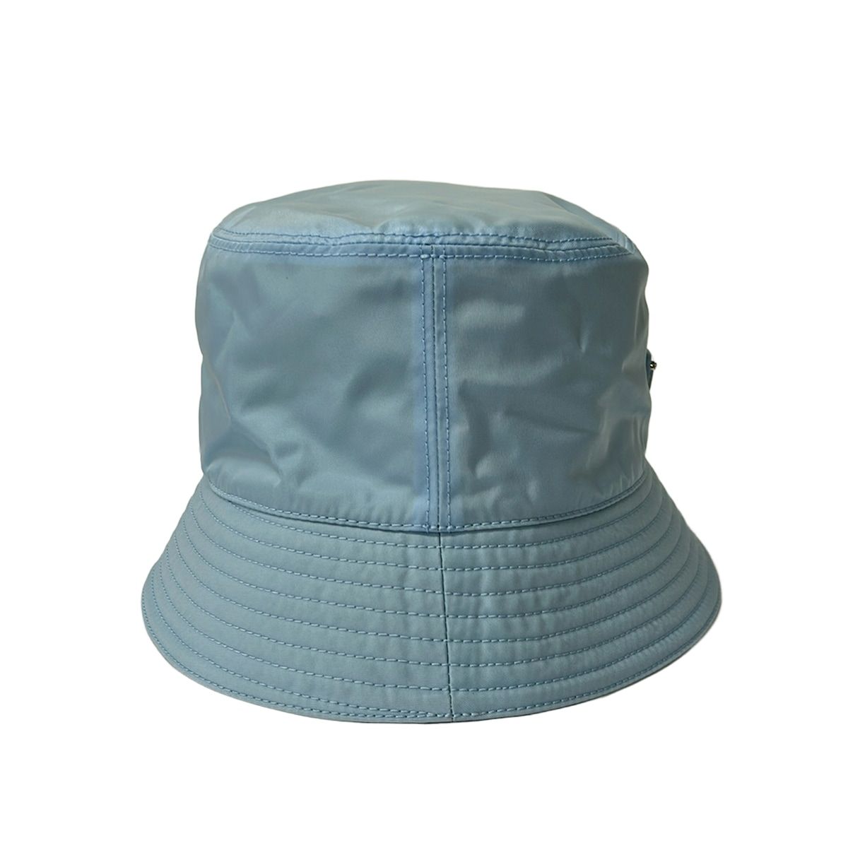 Prada Hat M Re-Nylon Bucket Hat Light Blue — view 2