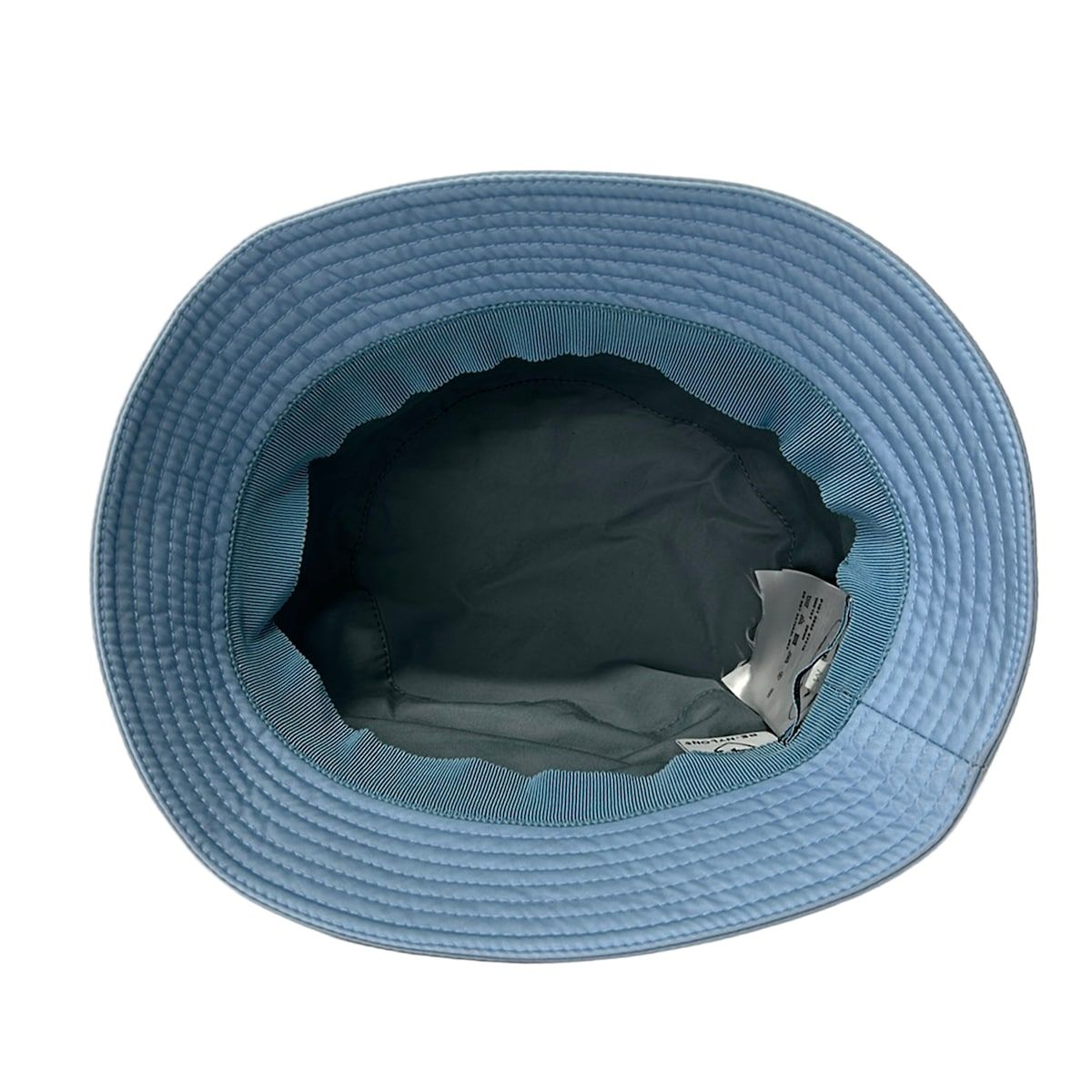 Prada Hat M Re-Nylon Bucket Hat Light Blue — view 4