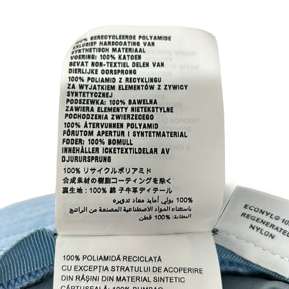 Prada Hat M Re-Nylon Bucket Hat Light Blue — view 6