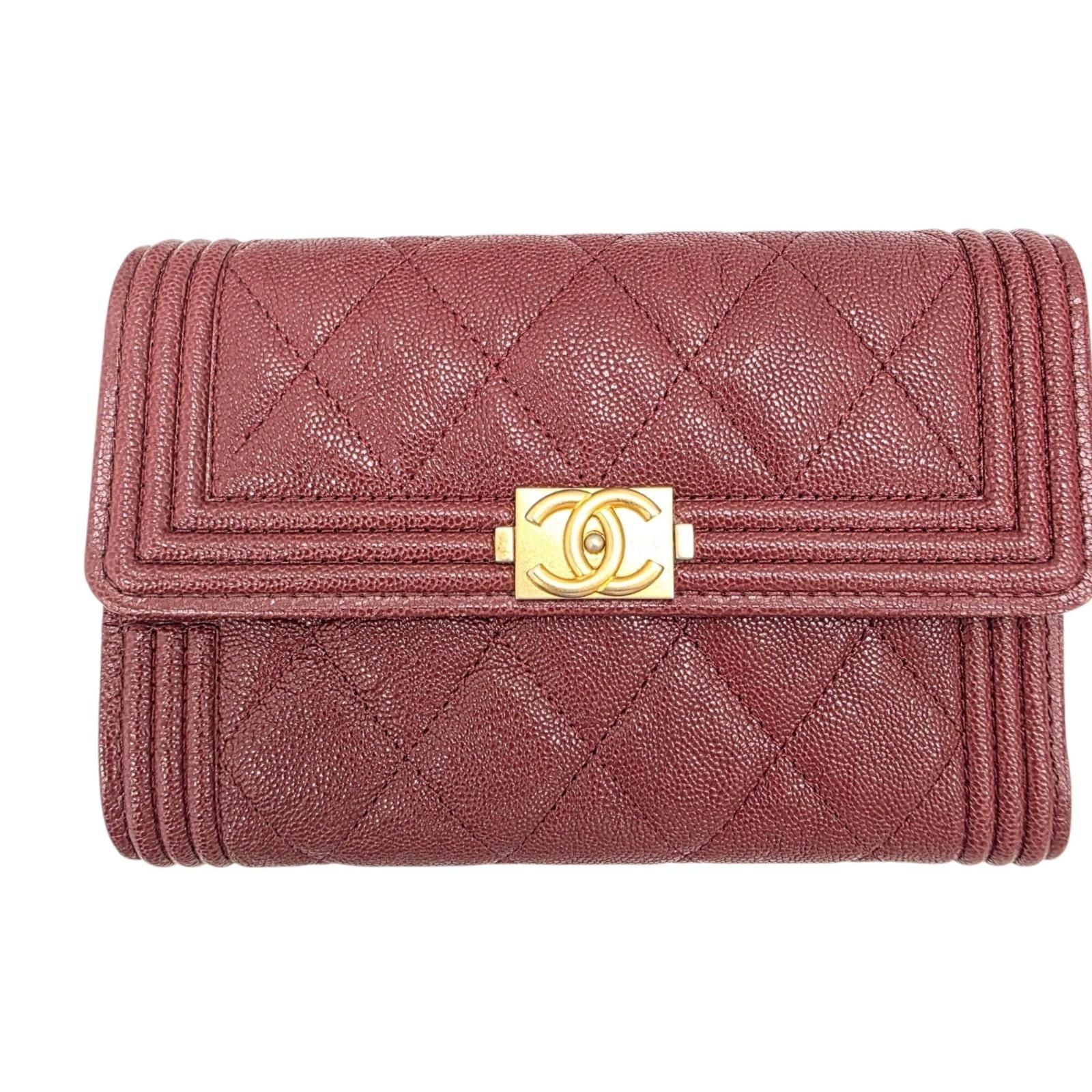 Chanel Boy Trifold Wallet
