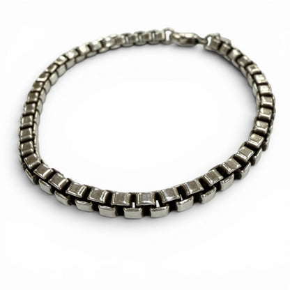 Tiffany & Co Venetian 925 Chain Bracelet Silver
