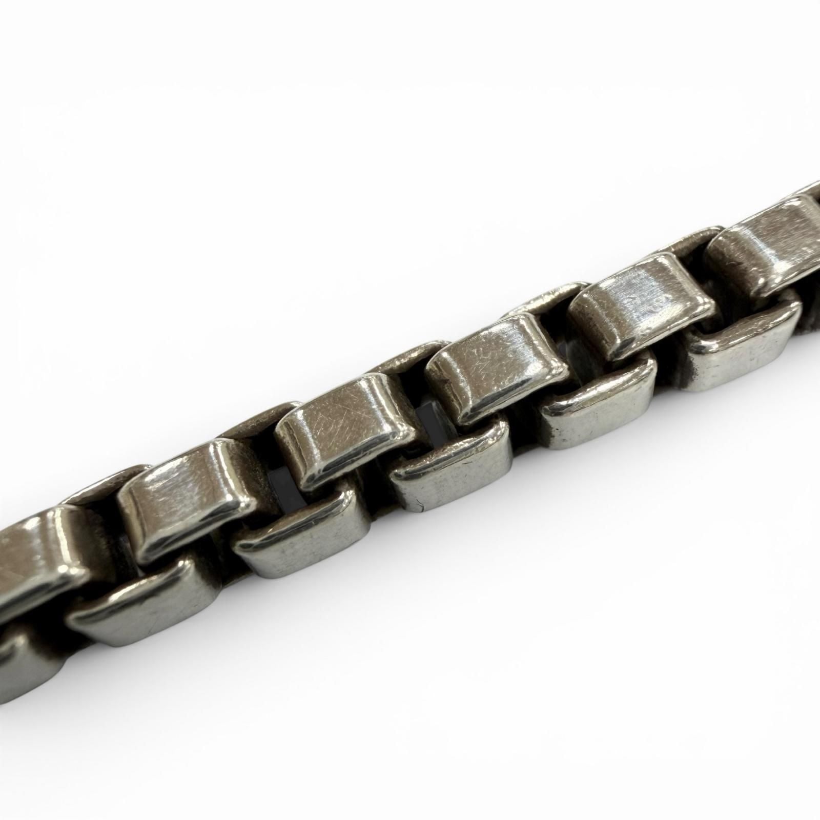 Tiffany & Co Venetian 925 Chain Bracelet Silver — view 3