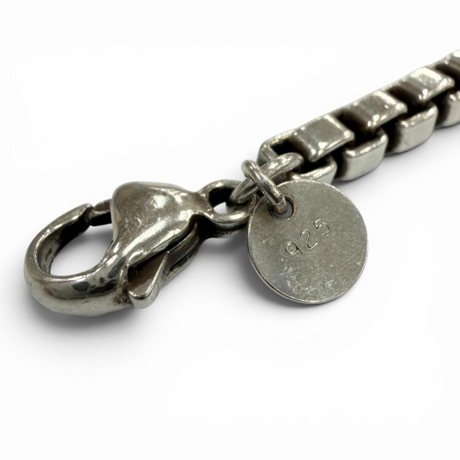 Tiffany & Co Venetian 925 Chain Bracelet Silver — view 5