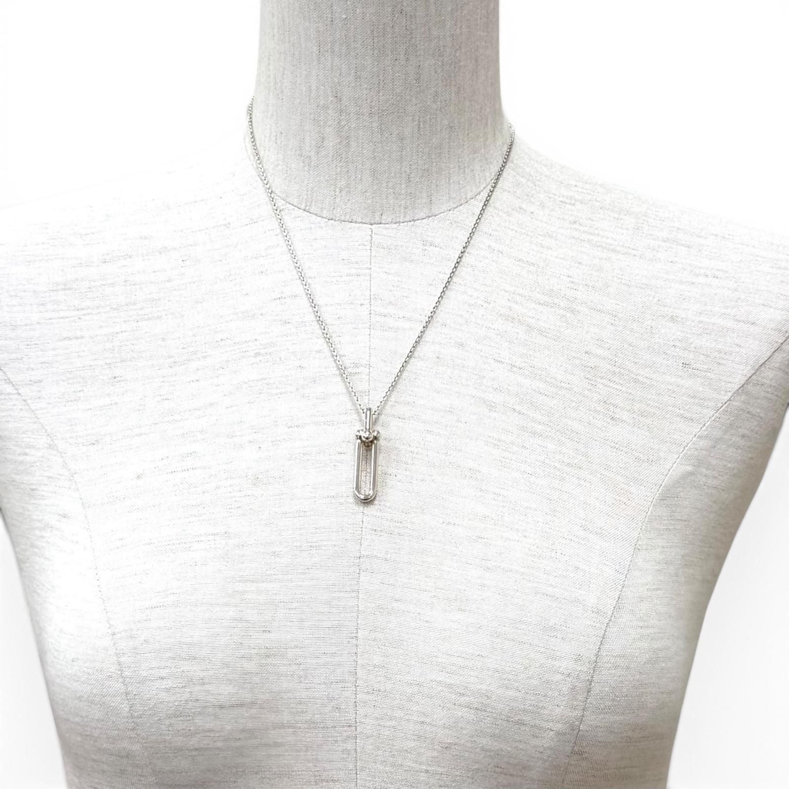 Tiffany & Co Purchased in August 46 cm Link Necklace Silver — view 4