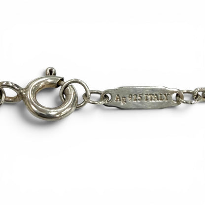 Tiffany & Co Purchased in August 46 cm Link Necklace Silver — view 9