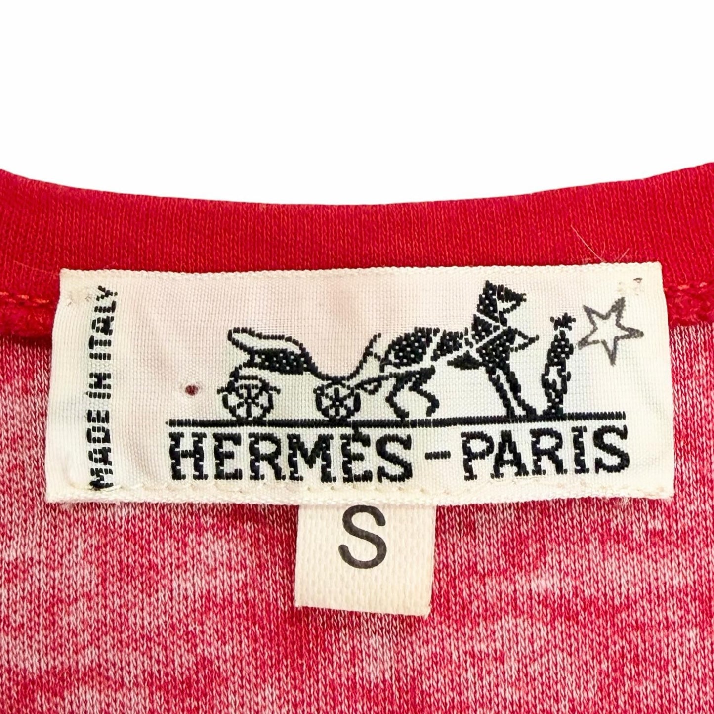 Hermes Vintage les Folies du Ciel Madness of the Sky Cotton 100% Crew Neck — view 7