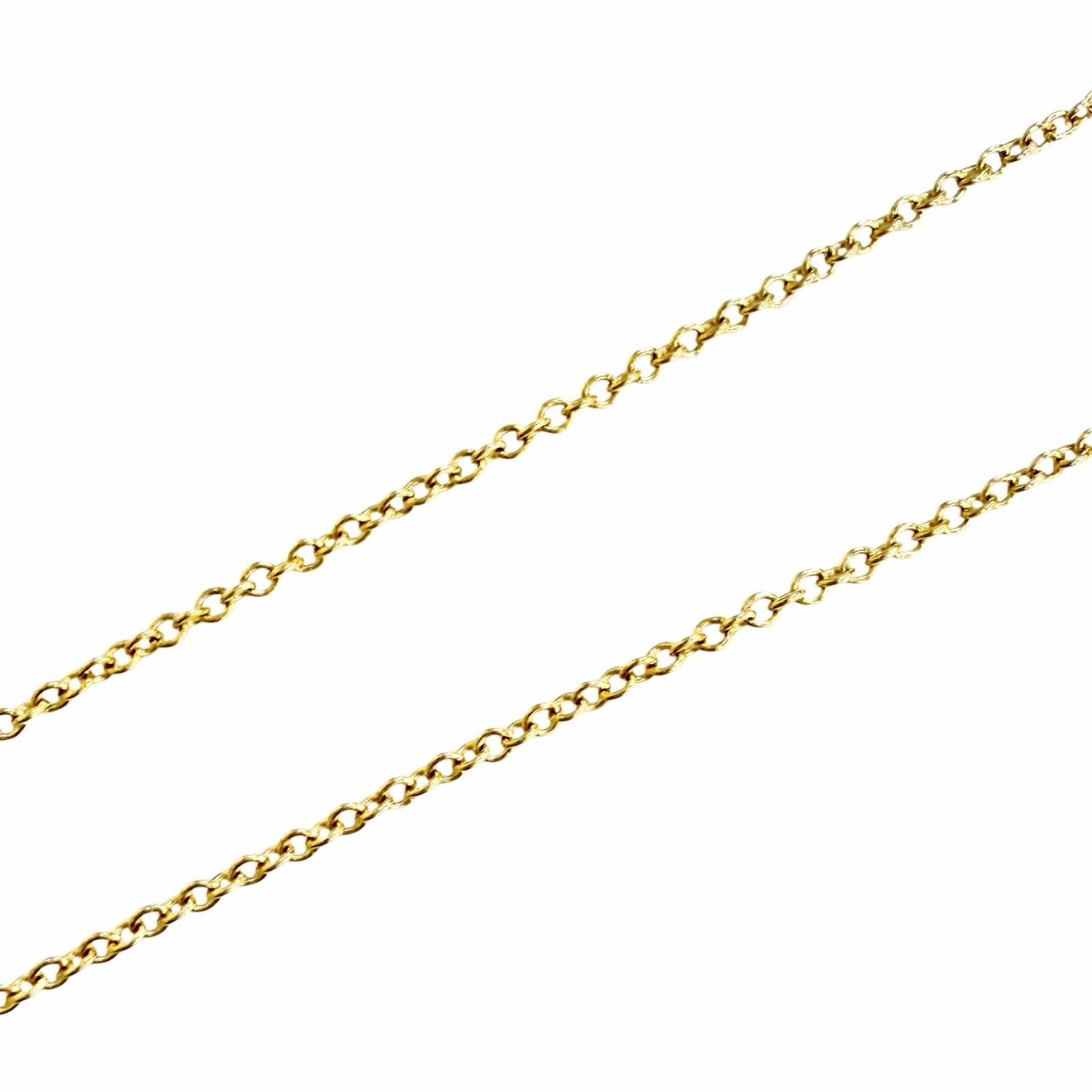 Tiffany & Co by the Yard Diamond Necklace 18k Gold Diameter 3.32 Yellow — view 5