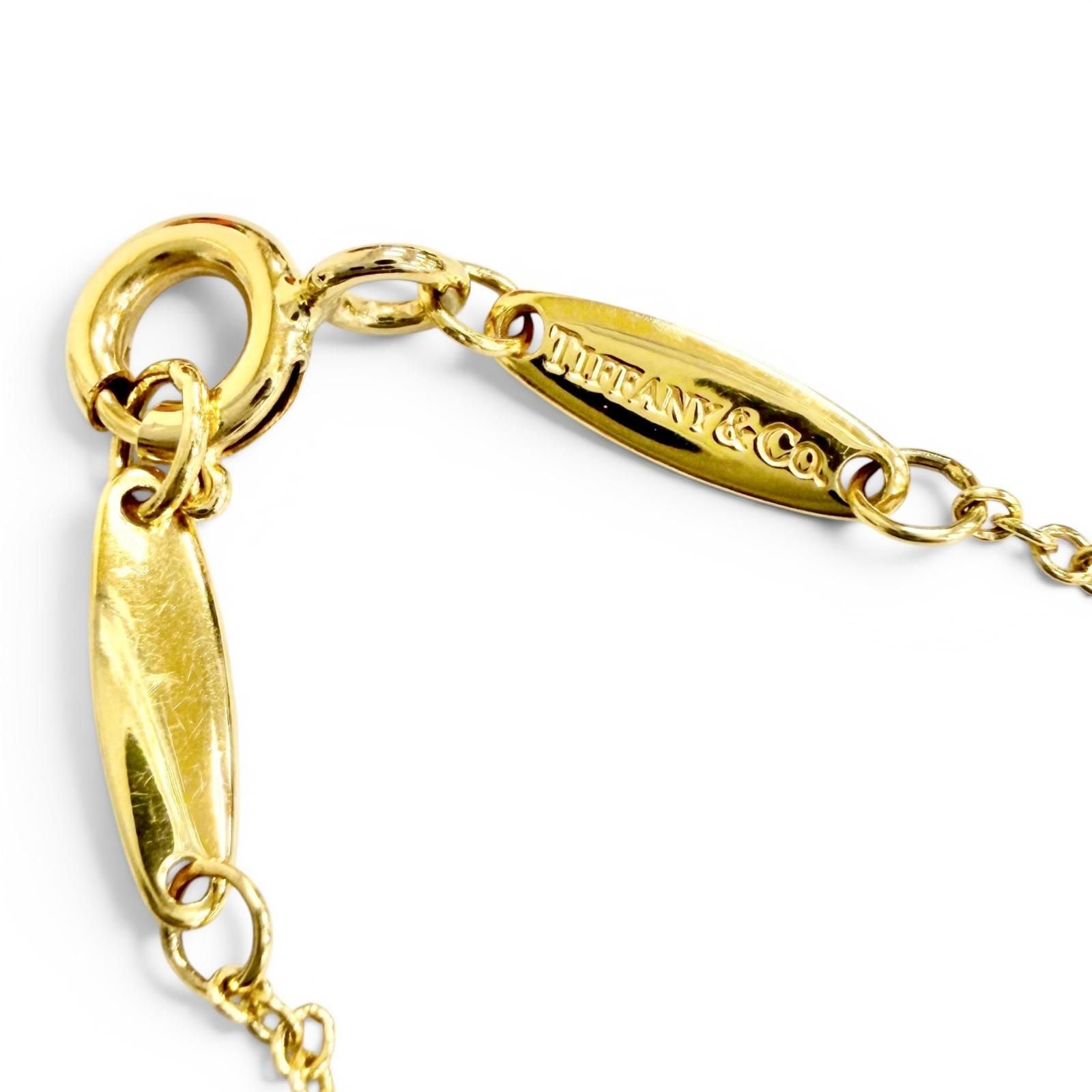 Tiffany & Co by the Yard Diamond Necklace 18k Gold Diameter 3.32 Yellow — view 6