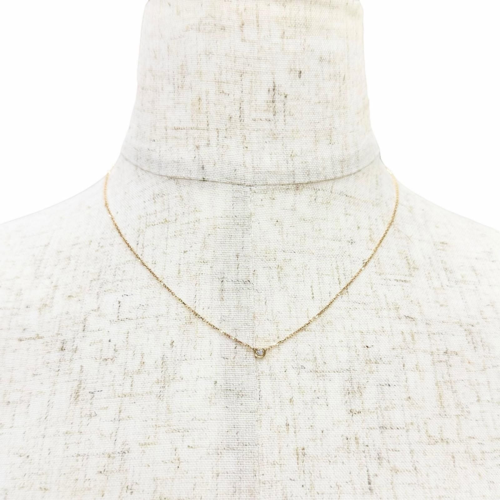 Cartier d'Amour XS Diamond Necklace 18k Gold Pink Recommended — view 2