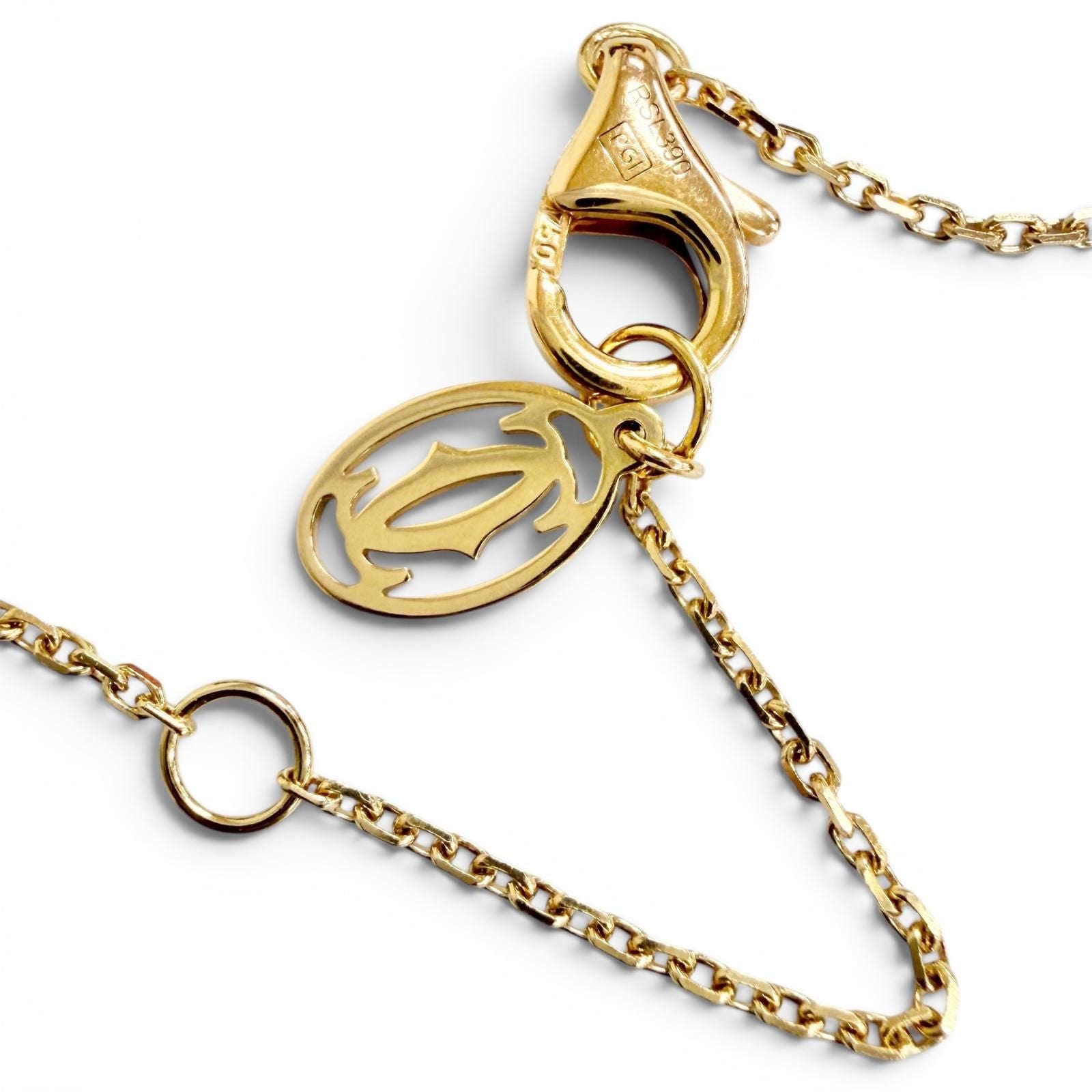 Cartier d'Amour XS Diamond Necklace 18k Gold Pink Recommended — view 7