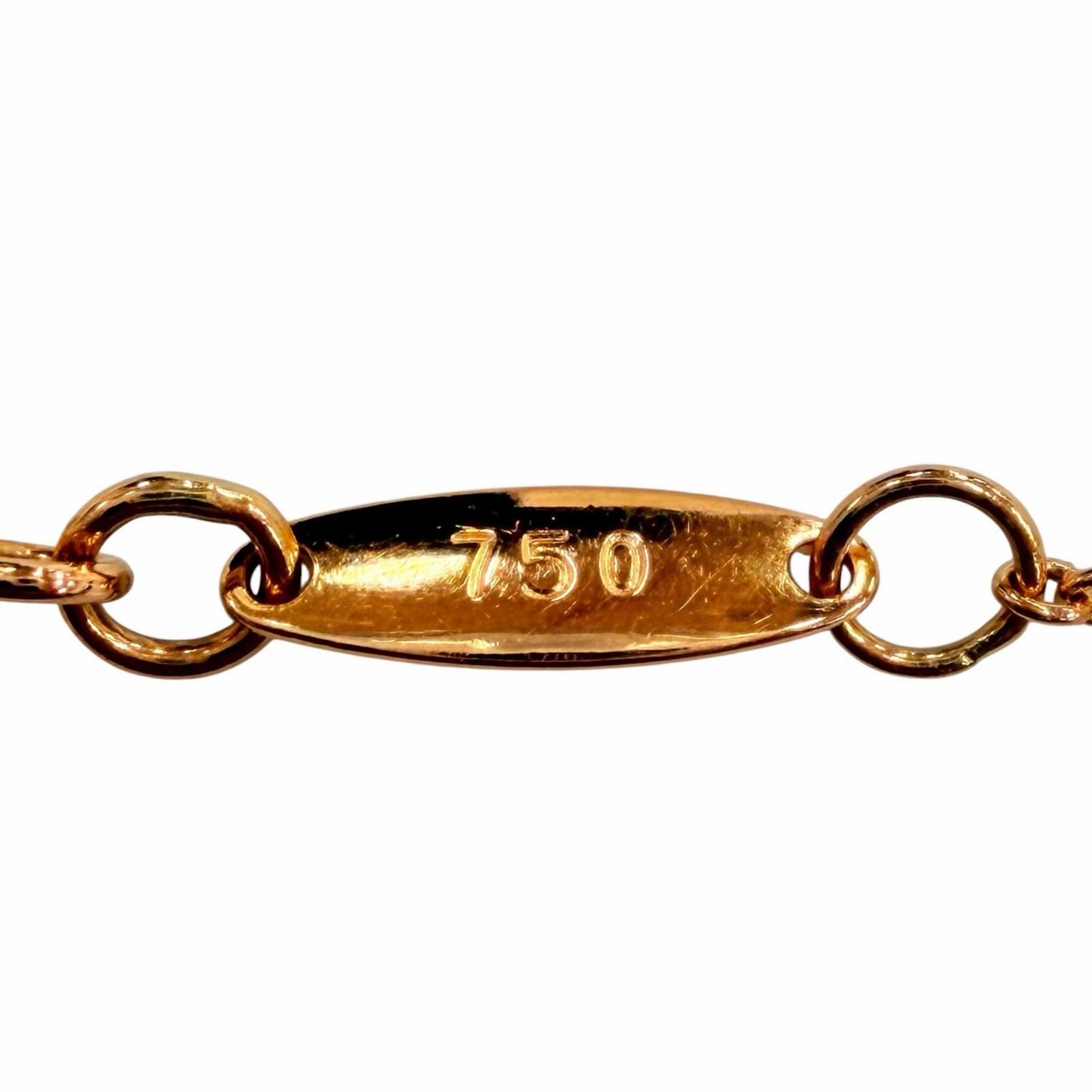 Tiffany & Co by the Yard Elsa Peretti 750 Diamond Diameter 4.55 Bracelet Pink — view 8