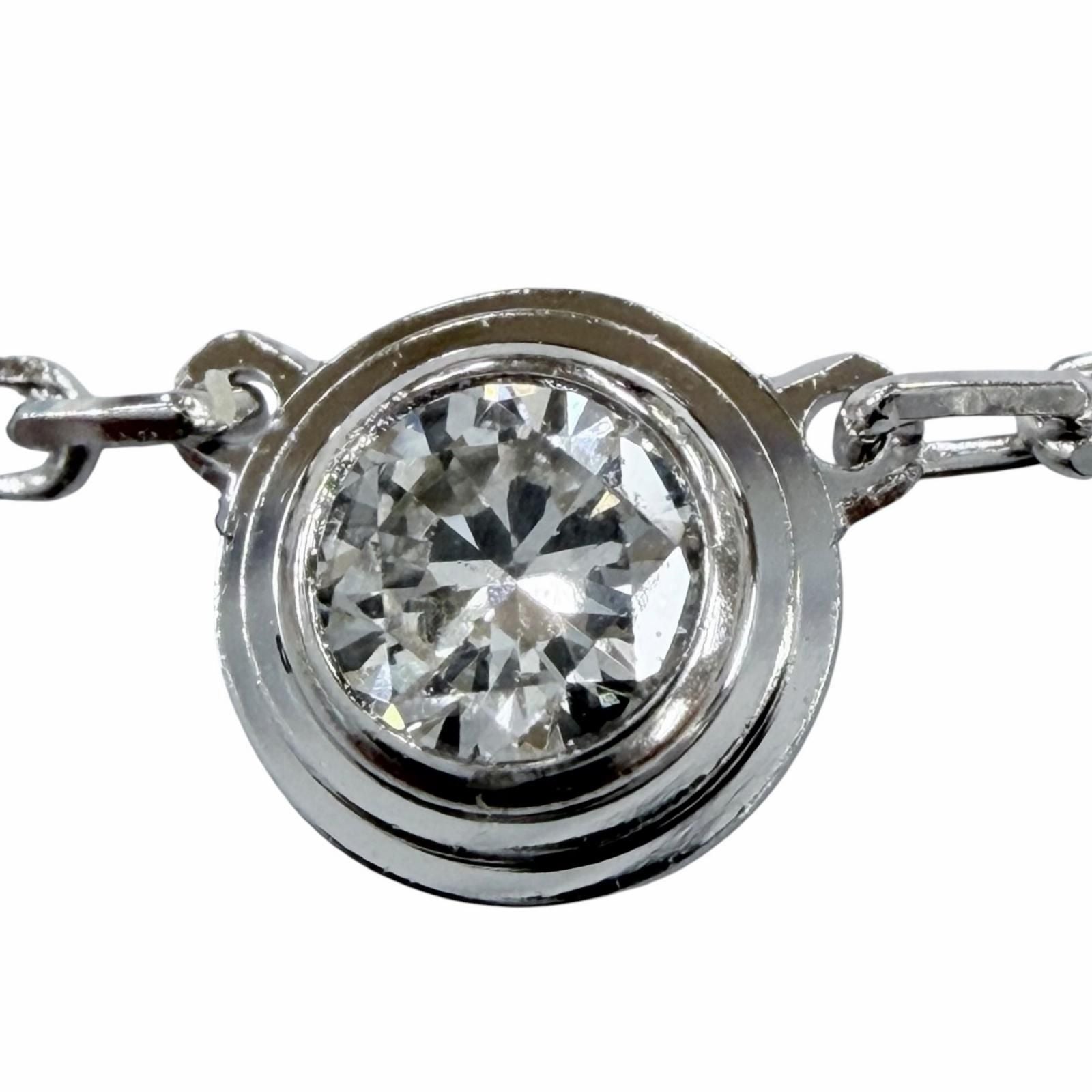 Cartier d'Amour SM Diamond 750 Frame Diameter 4.3 Necklace White Gold — view 5