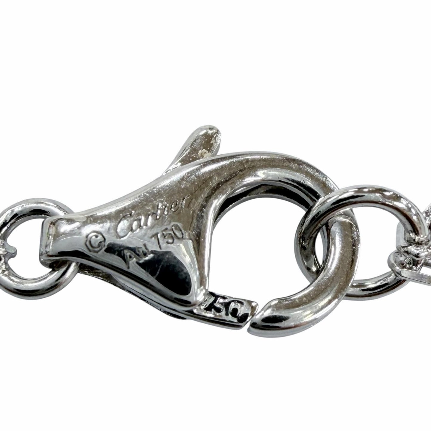 Cartier d'Amour SM Diamond 750 Frame Diameter 4.3 Necklace White Gold — view 8