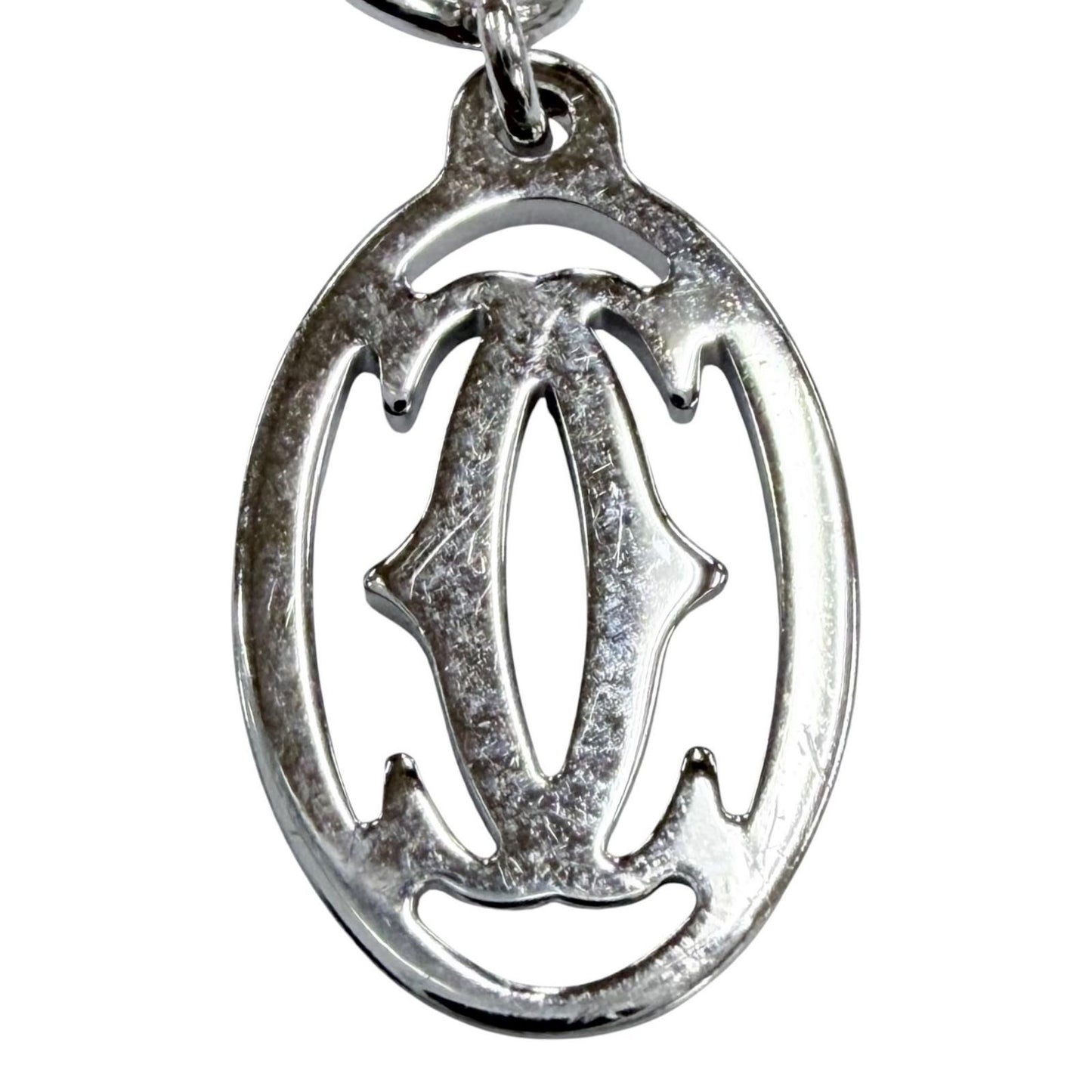 Cartier d'Amour SM Diamond 750 Frame Diameter 4.3 Necklace White Gold — view 7