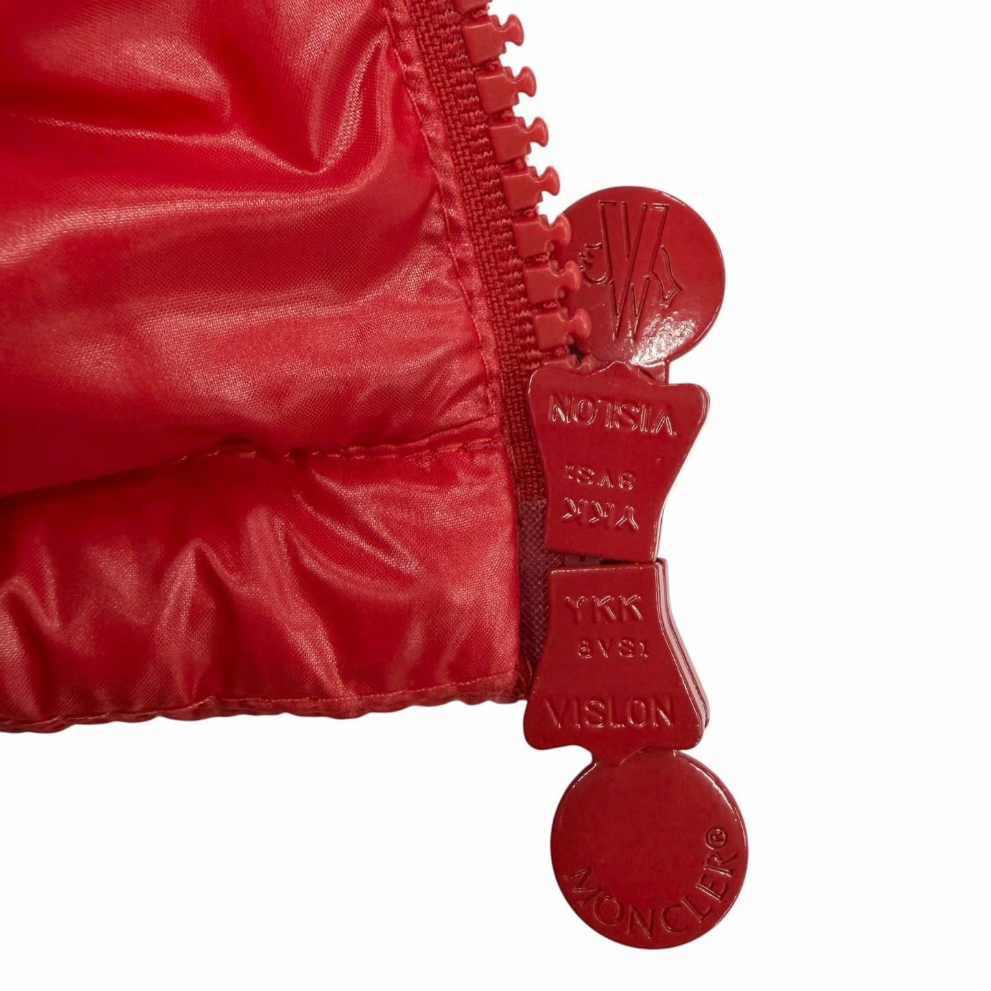 Moncler Ecrins Double Zip Logo Patch Hooded Down Jacket — view 6