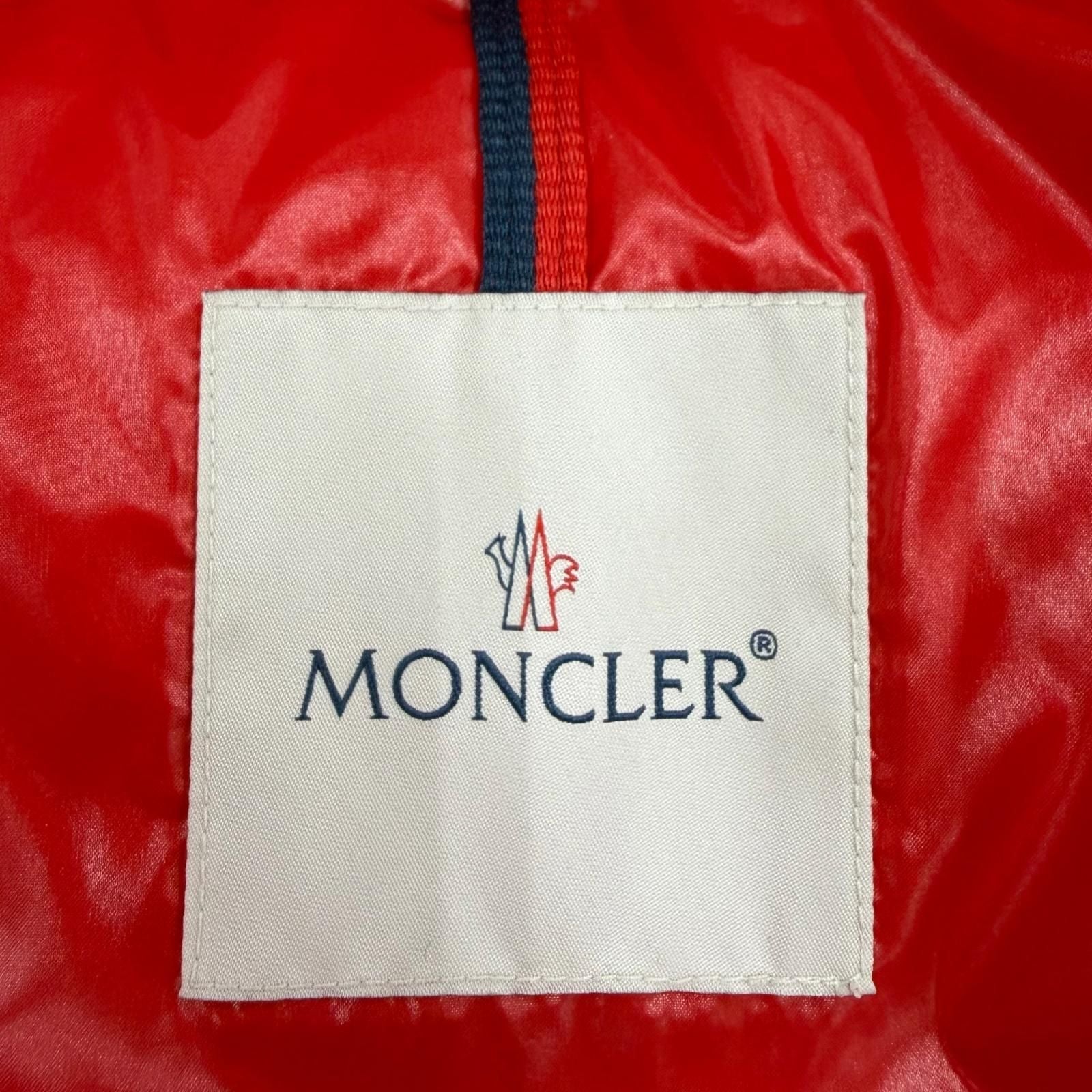 Moncler Ecrins Double Zip Logo Patch Hooded Down Jacket — view 8