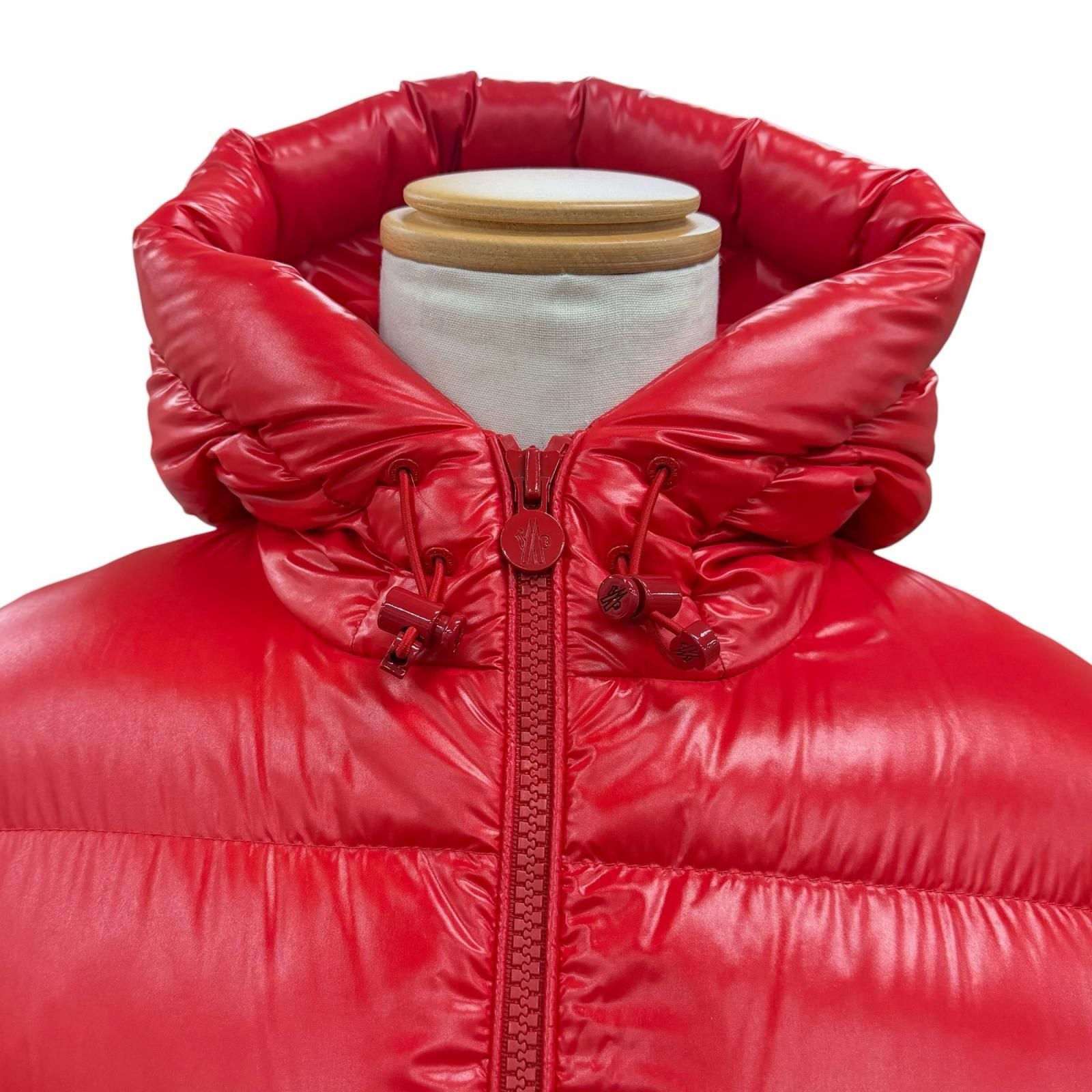 Moncler Ecrins Double Zip Logo Patch Hooded Down Jacket — view 4