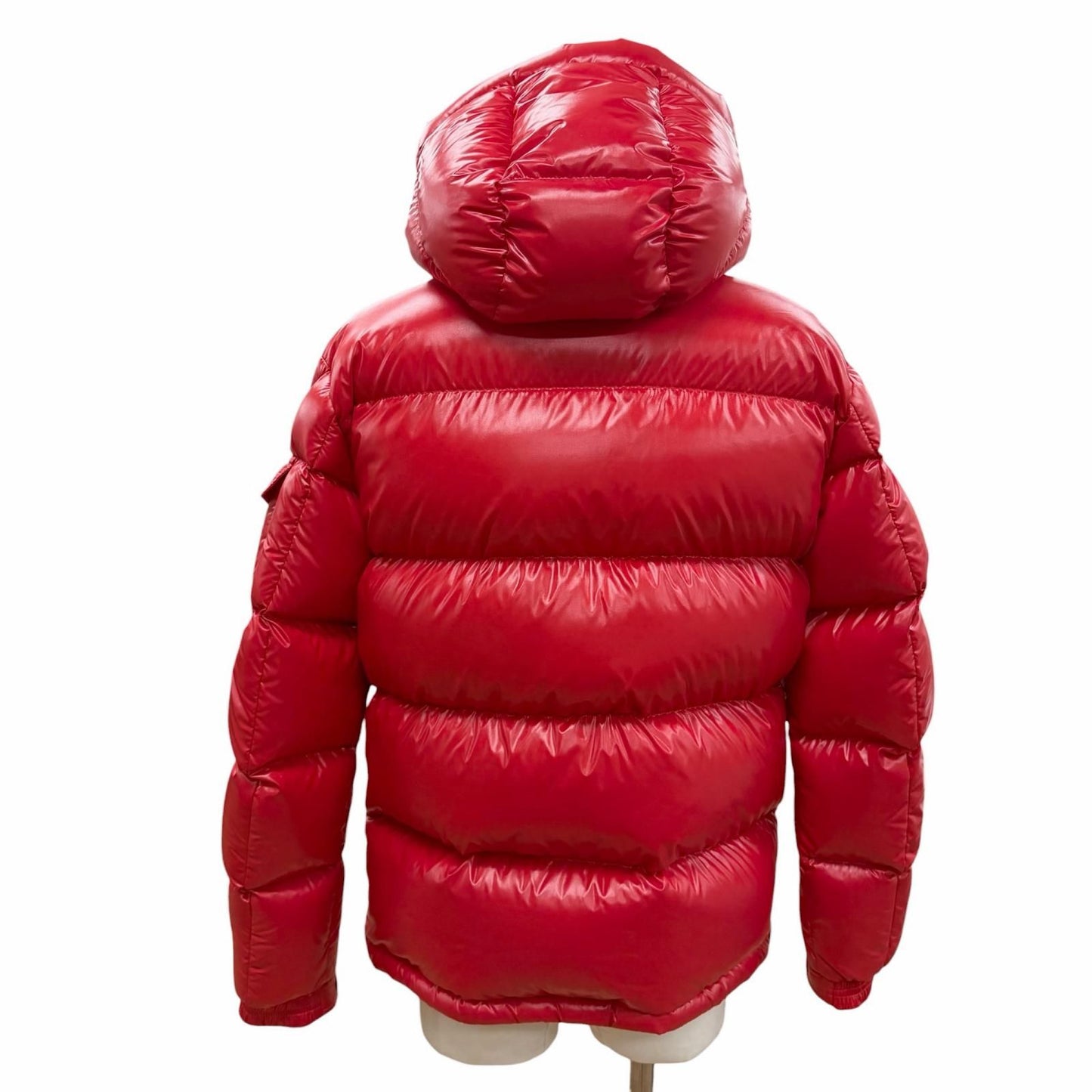 Moncler Ecrins Double Zip Logo Patch Hooded Down Jacket — view 3