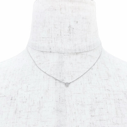 Tiffany & Co by the Yard Diamond Necklace Diameter 4.90 Platinum — view 2