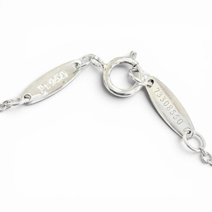 Tiffany & Co by the Yard Diamond Necklace Diameter 4.90 Platinum — view 7