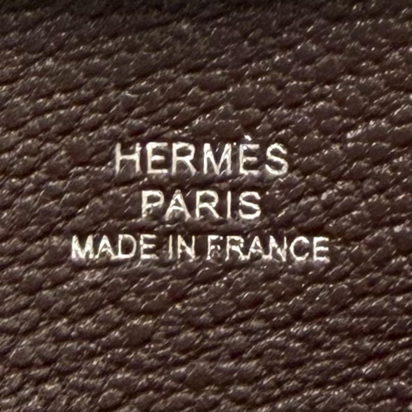 Hermes Bastia Verso New Denim Blue Havana Chevre Silver Coin Case — view 7