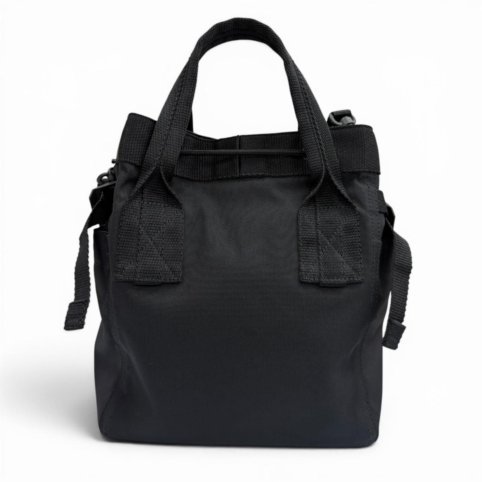 Balenciaga Army Small Nylon 2-Way Tote Black — view 4