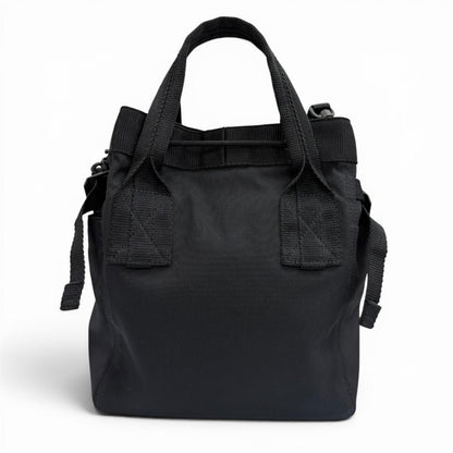 Balenciaga Army Small Nylon 2-Way Tote Black — view 4