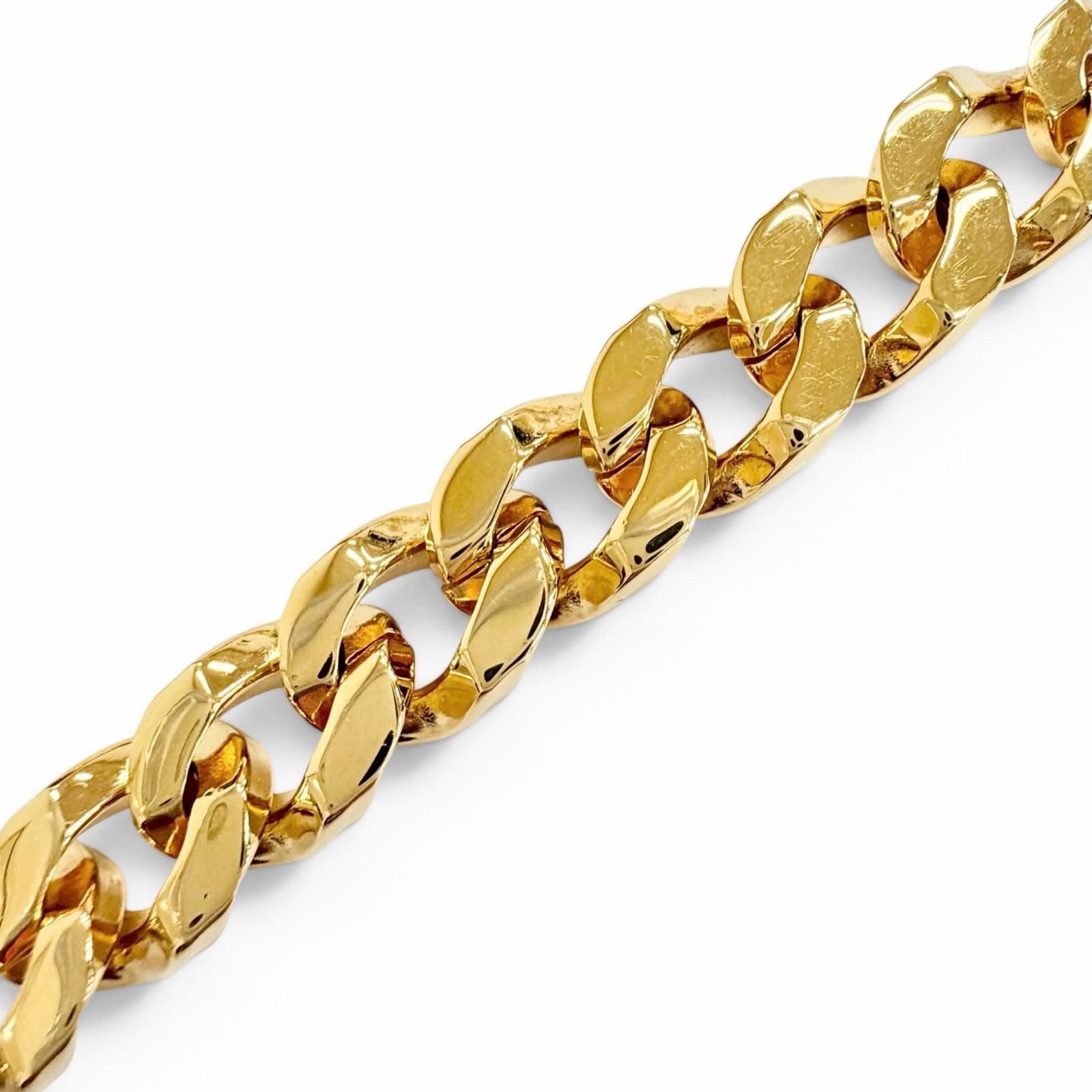 Gucci Blanc D Chain Necklace Interlocking Choker Gold Recommended — view 4