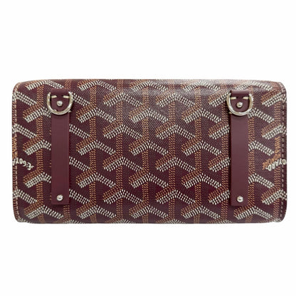 Goyard Monte Carlo Mini Case Pouch Canvas Burgundy — view 3