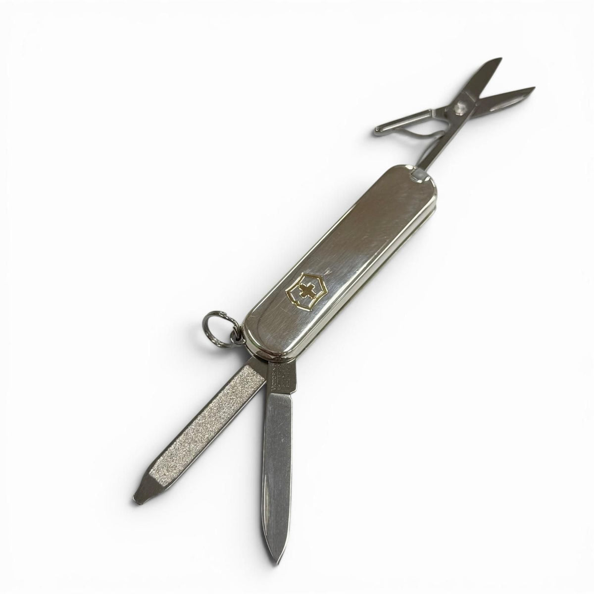 Tiffany & Co Victorinox 925 750 Scissors File Knife Multi Tool Silver Shoulder