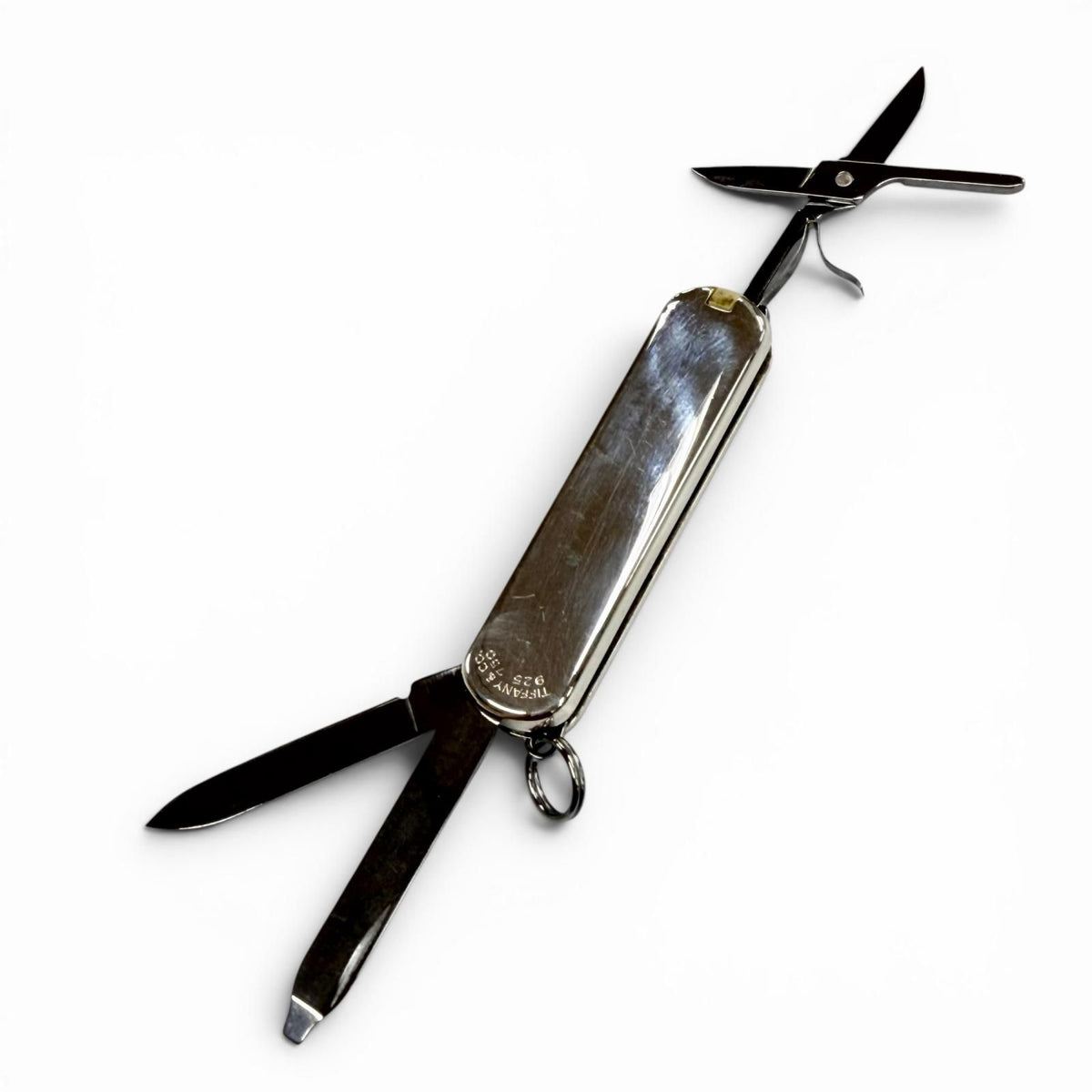 Tiffany & Co Victorinox 925 750 Scissors File Knife Multi Tool Silver Shoulder — view 2
