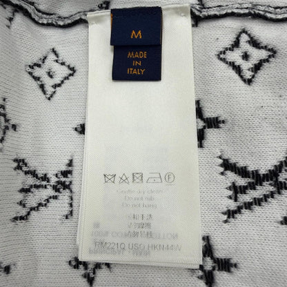Louis Vuitton Monogram Gradient Cotton 100% Logo Plate Crew Neck Pullover Knit — view 8