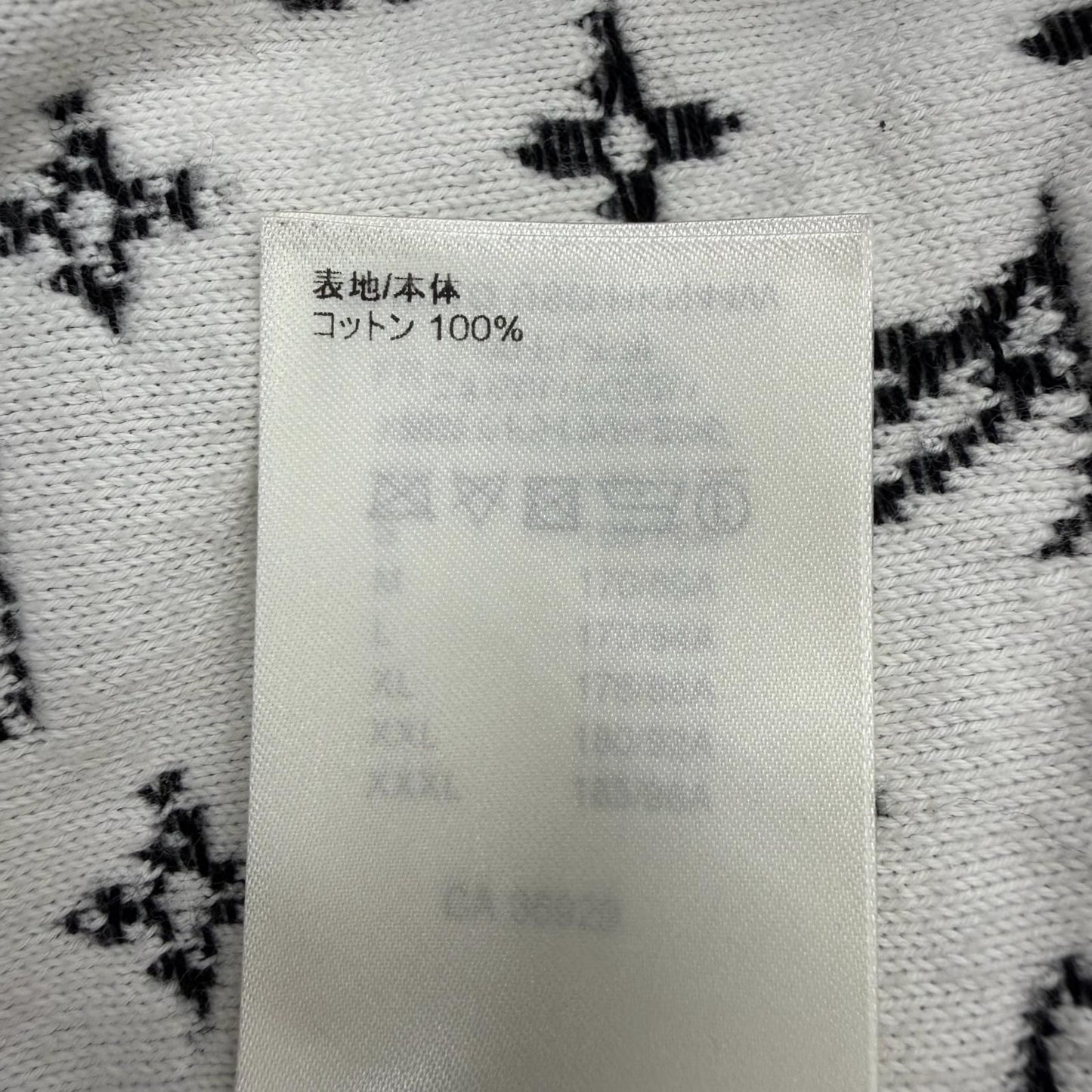 Louis Vuitton Monogram Gradient Cotton 100% Logo Plate Crew Neck Pullover Knit — view 9