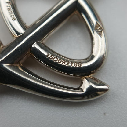 Hermes Grand Chaine D'ancre Silver Earring — view 9