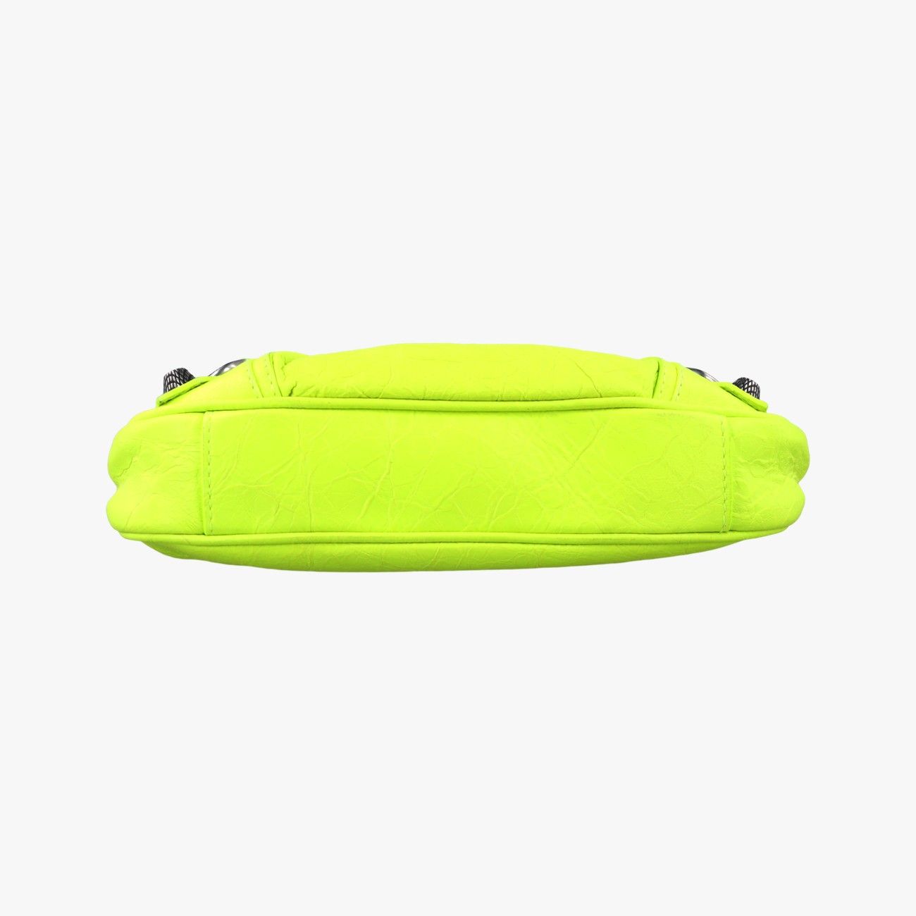 Balenciaga le Cagole Green Lambskin Handbag — view 3