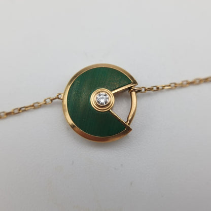 Cartier Amulet de Green Gold Bracelet — view 7