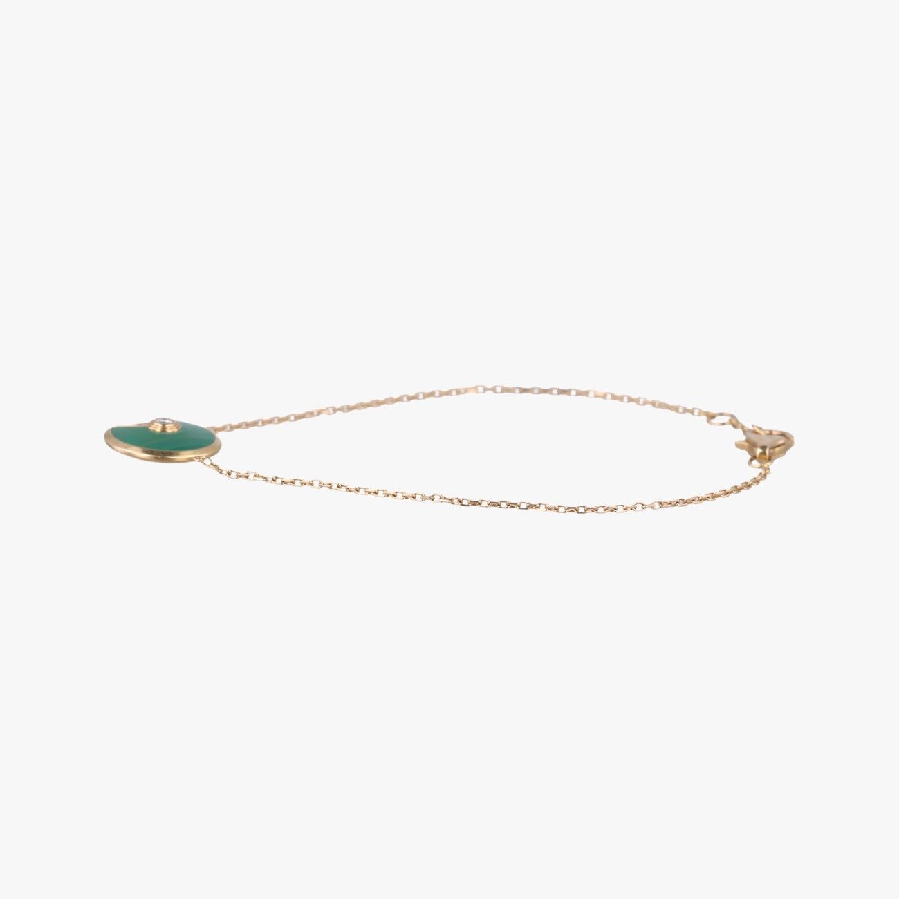 Cartier Amulet de Green Gold Bracelet — view 3