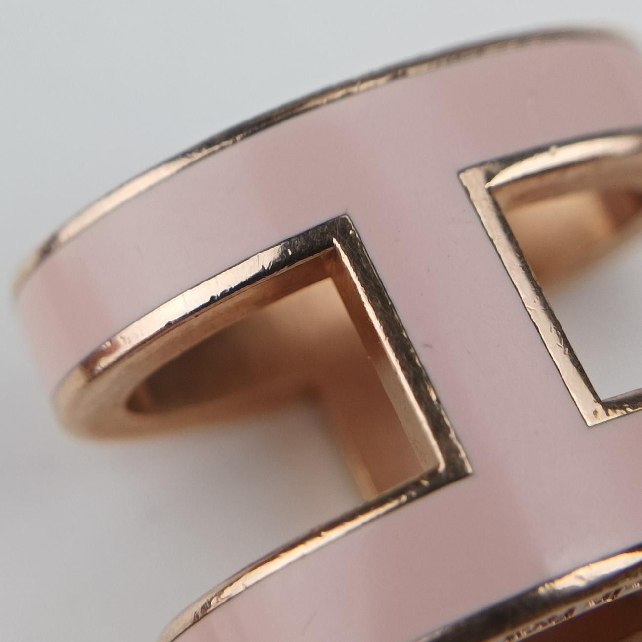 Hermes Pop Gold Pink Necklace — view 9